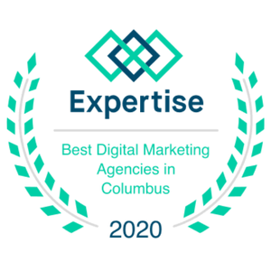 Expertise award for best digital marketing and social media marketing in columbus